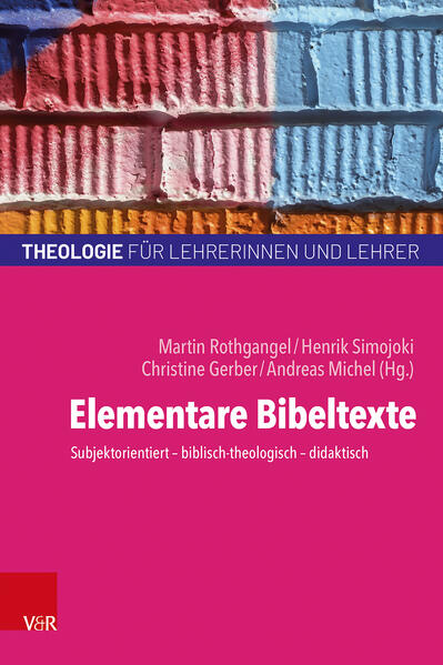 Eine Einführung in elementare Bibeltexte: subjektorientiert-biblisch-theologisch-didaktisch erschlossen. Verfasst von den führenden evangelischen und katholischen Religionspädagog:innen des deutschen Sprachraums. Elementare Bibeltexte bilden den Inhalt des zweiten, komplett neu erarbeiteten Bandes der bewährten Reihe „Theologie für Lehrerinnen und Lehrer“. Die Autor:innen erschließen anhand von 37 Begriffen zentrale Inhalte der Bücher des Alten und Neuen Testaments. Die Auswahl orientiert sich an den in Lehrplänen enthaltenen Kompetenzerwartungen. Jeder Begriff wird in dreifacher Weise entfaltet: aus subjektorientierter, biblisch-theologischer und didaktischer Perspektive. Die Artikel sind den biblischen Büchern folgend angeordnet. Sie ermöglichen eine klare Übersicht sowie eine verständliche Grundlage für eine biblische Bildung im Religionsunterricht. Für das Alte Testament finden sich Beiträge zu den Themenbereichen Tora/Pentateuch, Geschichte, Weisheitsbücher und Psalmen sowie Prophetie. Für das Neue Testament sind die Themenbereiche Jesus-Überlieferung, die frühe Kirche, Paulus sowie prophetisch-apokalyptische Literatur abgedeckt. Den Abschluss des Bandes bilden Anfragen von Kindern und Jugendlichen an die Bibel. Religionsunterricht soll Schüler:innen zu einer mündigen Lebensführung und solidarischen Weltgestaltung befähigen. In diesem Band finden Studierende wie Lehrende praxisbezogene Anregungen für einen theologisch fundierten sowie an Kindern und Jugendlichen orientierten Unterricht.