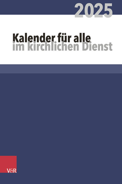 Dieser Kalender bietet allen, die aktiv im Leben der Kirche stehen, die wichtigsten kalendarischen Hilfen. Er enthält die Jahreslosung, die Monats- und die Wochensprüche und -lieder, alle Sonntagstexte, die täglichen Bibellesungen und Losungen, kirchliche Gedenktage, Hinweise auf katholische, orthodoxe, jüdische und islamische Feiertage ebenso wie zahlreiche Adressen christlicher Kirchen, Verbände, Dienste sowie jüdischer und islamischer Gemeinden und Verbände. Der „Kalender für alle im kirchlichen Dienst“ ersetzt seit 2018 sowohl den „PfarrerInnenkalender“ als auch den „Kirchlichen Taschenkalender“ und wendet sich damit an Pfarrer:innen, Pastor:innen, Diakon:innen, Gemeindepädagog:innen, alle kirchlichen Mitarbeitenden und Ehrenamtlichen. Auch in diesem Jahr enthält der Kalender zusätzlich alle Angaben und kalendarischen Hilfen für Dezember 2024 und beginnt damit mit dem neuen Kirchenjahr 2024/2025.