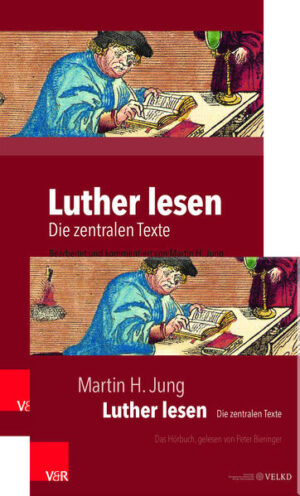 Das Paket beinhaltet neben dem Buch „Luther lesen“ das von Peter Bieringer gelesene Hörbuch. Authentisch und gut verständlich begegnet Luther hier sowohl Lesenden als auch Hörenden. Die Sammlung umfasst nicht nur bekannte Texte wie die 95 Thesen oder die Adels- und Freiheitsschrift, sondern auch Luthers problematischen und schwierigen Texte wie seine Polemiken gegen Juden, Türken und den Papst. Sie lassen im Kern Luther selbst zu Wort kommen. Gerahmt werden die Texte Luthers von Melanchthons Bericht über Luthers Herkunft sowie den Bericht von Augenzeugen über seinen Tod. Die Textfassungen beruhen auf Kurt Alands »Luther deutsch«, wurden aber durchweg anhand der Originaltexte überprüft, überarbeitet und korrigiert und der heutigen deutschen Sprache und Rechtschreibung angepasst.