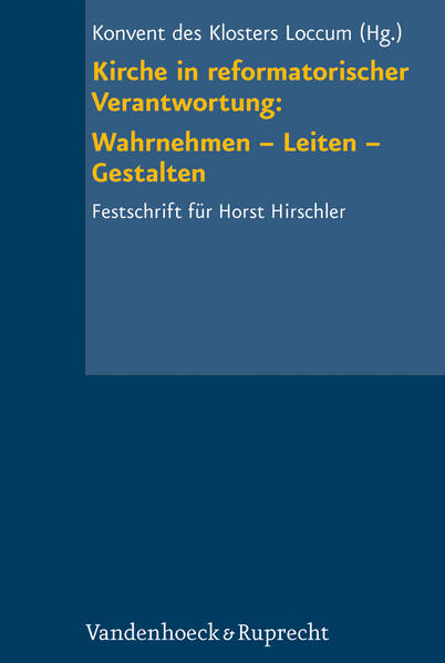 Die entscheidenden Linien des bisherigen Lebensweges Horst Hirschlers spiegeln sich in den Beiträgen dieses Bandes: Herausragende Persönlichkeiten aus Kirche und Gesellschaft thematisieren die Ökumene, den Weg der Kirche, Kloster und Spiritualität und die christliche Verantwortung für die Gesellschaft.Horst Hirschler war von 1988 bis 1999 Landesbischof von Hannover. Nach langjähriger Mitgliedschaft in der EKD-Synode gehörte er 1991 bis 1997 dem Rat der Evangelischen Kirche in Deutschland an und ist seit 2000 Abt des Klosters Loccum. Zu seinen Verdiensten gehören ein beharrliches Eintreten für die Überwindung der Hindernisse im ökumenischen Dialog der Konfessionen und sein Beitrag zum Entscheidungsprozess um die Gemeinsame Erklärung zur Rechtfertigungslehre.Mit Beiträgen von Wolfgang Huber, Dietz Lange, Eduard Lohse, Gerhard Ludwig Kardinal Müller, Joachim Ringleben, Gerhard Schröder, Friedrich Weber, Christian Wulff u.a.