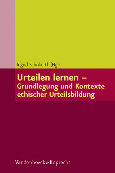 Correctly judging situations plays a large role in everyday life-it´s not always easy to determine the right thing to do, and only then can one actually do the right thing: properly deciding between two or more possible alternatives.This volume shows the necessity of making a scientific analysis of the various ways of reaching ethical competence. It demonstrates the various forms and nature of judgment within a scientific-theological and interdisciplinary research context, having resulted from a common discourse of Christian and Jewish theology as well as jurisprudence. The basic questions are discussed and compared to the perspective about learning to judge that is not innate: Moral education demands positive and workable paths in which children and adolescents as well as adults can practice executing proper judgement. For this reason a number of example contexts with an ethical background-in education, worklife and the legal system-are examined in detail.