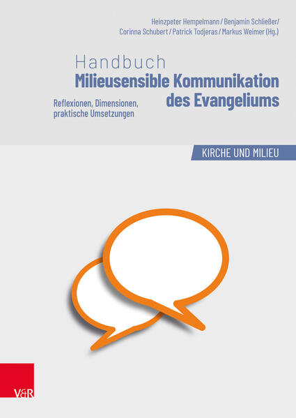 Kommunikation des Evangeliums ist ein Schlüsselbegriff gegenwärtiger praktischer Theologie. Die Berücksichtigung der Lebenswelt hat sich ebenfalls als Standard kirchlichen Handelns etabliert. Der vorliegende Band führt beide Perspektiven zusammen. Im ersten Teil des Buches werden die theoretischen Grundlagen gelegt: Was heißt Kommunikation des Evangeliums, wie steht es um die Inklusionsaufgabe der Kirche, wie sieht Kontextualisierung aus? Warum braucht es theologisch den Aufwand der Milieusensibilisierung? In einem zweiten Teil werden mit einführenden und praktischen Überlegungen acht wichtige Dimensionen von Kommunikation durchdacht und anschaulich gemacht. Es entfaltet sich eine Kategorienlehre für milieusensible Kommunikation, in der verbale, mediale, temporale, lokale, performative, personale, diakonische und sinnliche Perspektiven im Blick auf das kirchliche Handeln durchdekliniert werden. In einem dritten Teil bieten übersichtliche Tabellen zu den verschiedenen Dimensionen und anschauliche Grafiken zu den SINUS-Milieus Hilfestellung und Inspirationsquelle für die Arbeit in den Gemeinden. Diese 20 Grafiken stehen zusätzlich zum Download zur Verfügung.