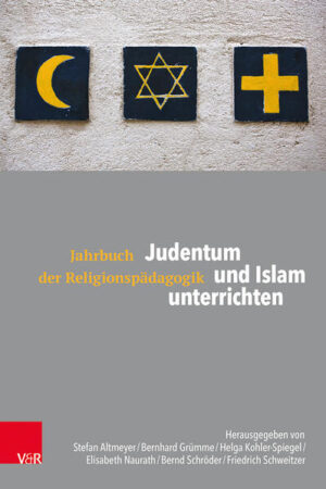 An der Art, wie Judentum und Islam im christlichen Religionsunterricht thematisiert werden, kann man zugleich Signifikantes über die christliche Religionspädagogik selbst ablesen. Zumeist wurden diese als Objekte aus christlicher Perspektive unterrichtet. Was aber, wenn zunächst jüdische und islamische Stimmen selbst eingeholt würden, wenn untersucht würde, unter welch komplexen Bedingungen religiöser, sozialer oder auch kultureller Art Muslimas und Muslime sowie Jüdinnen und Juden in Deutschland leben? Was wenn zugleich theologische, didaktische und methodische Grundierungen eingespielt würden und man analysierte, wie sich derzeit das Verhältnis von Judentum, Christentum und Islam unter den Herausforderungen zunehmender Säkularität und Heterogenität darstellte? Dann könnte sich daraus eine vieldimensionale Konstellation ergeben, die für die didaktische Erörterung von Judentum und Islam höchst ertragreiche wie vielversprechende Perspektiven anbahnt. Genau solches unternimmt dieses Jahrbuch. Von erfahrungsbasierten Schlaglichtern über interdisziplinäre Perspektiven bis in didaktische Konkretionen hinein eröffnet es somit innovative Horizonte, die schließlich auch für Interreligiöses Lernen insgesamt relevant sind.