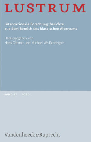 Lustrum Band 52  2010 | Bundesamt für magische Wesen