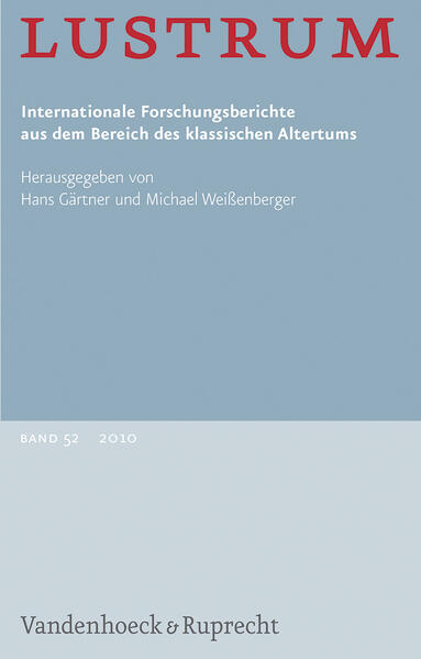 Lustrum Band 53  2011 | Bundesamt für magische Wesen