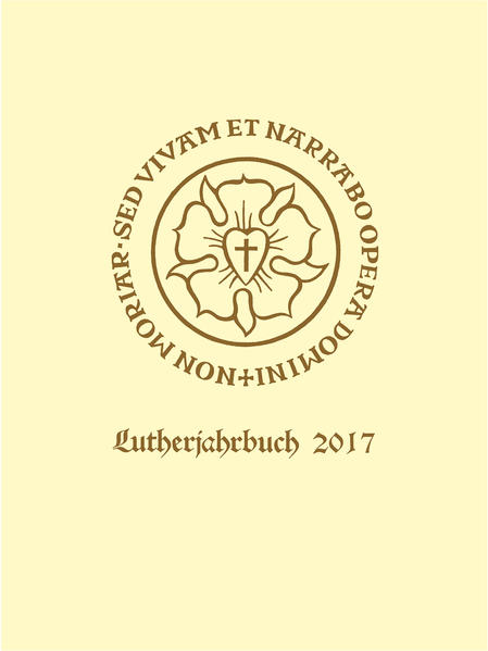 Das Lutherjahrbuch ist das bedeutendste Organ der internationalen Lutherforschung und wird im Auftrag der Luther-Gesellschaft e.V. herausgegeben. Die zehn Aufsätze des 84. Jahrganges ventilieren gehaltvoll einzelne Aspekte aus Luthers Theologie und Frömmigkeit, vertiefen das Reformationsgeschehen anhand von Einzelpersonen, greifen kirchenleitende Entfaltungen auf und widmen sich schließlich der Wirkungsgeschichte des Thesenanschlages. Luthers „Turmerlebnis“ wird ebenso kritisch rekonstruiert wie die Entstehungsgeschichte von Luthers „Hammer“. Buchbesprechungen und die besonders im Reformationsjahr 2017 hilfreiche Lutherbibliographie orientieren darüber hinaus über bedeutende Publikationen zur Luther- und Reformationsforschung.