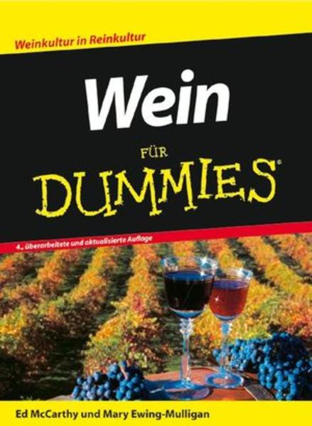 Riesling? Müller-Thurgau? Cabernet-Sauvignon? Dornfelder? Wie unterscheiden sich die Weine eigentlich - außer dass es sich bei den ersten beiden um Weißweine und bei den beiden anderen um Rotweine handelt? Und was macht eigentlich ihren geschmacklichen Charakter aus? Ed McCarthy und Mary Ewing-Mulligan nehmen die Leser in ihrem Buch "Wein für Dummies" mit auf die Reise durch die Welt des Weines. Sie erläutern, welche Rebsorten es gibt, wie sie sich voneinander unterscheiden und wie Wein hergestellt wird. Sie stellen die verschiedenen Weinanbauregionen der Welt vor und erklären, worauf man bei einer Weinprobe achten muss. Außerdem beantworten die Autoren viele Fragen rund um den Wein: Wie wird Wein gelagert und serviert? Darf man einen Bordeaux zum Fisch oder einen Riesling zum Schweinebraten trinken? Worauf muss man beim Weinkauf achten und wie beschreibt man das Bukett eines Weines?