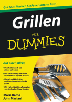 Grillen gehört einfach zum Sommer dazu und ist mehr als eingelegtes Fleisch vom Metzger aufs Rost legen. Marie Rama und John Mariani weisen Sie in diesem Buch in die Kunst des Schwenkens, Barbecue und indirekten Grillens ein. Doch bevor das erste Steak oder die erste Tomate auf dem Grill landen, gilt es den Grill aufzubauen. Die Autoren stellen Ihnen die verschiedenen Grills für die unterschiedlichen Zwecke vor und verraten Ihnen, wie Sie ein ideales Grillfeuer anzünden. Damit Ihr Grillabend zu einem kulinarischen Erlebnis wird, finden Sie in diesem Buch neben vielen köstlichen Rezepten für Marinaden, Gewürzmischungen und Grillsoßen zahlreiche Tipps zur Zubereitung von Burgern, Spießen, Fisch, verschiedenen Fleischsorten, Gemüse und Salaten.