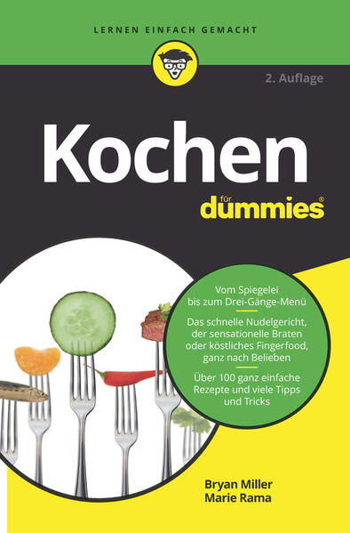 Rein in die Schürze, ran an den Herd! Kochen ist gar nicht so schwer und kann richtig Spaß machen! Mit diesem Buch lernen Sie Kochen von der Pike auf. Los geht's mit Ausstattung und Organisation der Küche: welche Töpfe, Pfannen, Messer und sonstiges Zubehör Sie unbedingt brauchen und welche Zutaten in einen gut sortierten Vorratsschrank gehören. Dann wird auch schon der Kochlöffel geschwungen. Über 100 Rezepte, sortiert nach Zubereitungsarten, Zutaten und Kochanlässen, laden Sie zum Nachkochen ein. Dabei lernen Sie, wie Sie schmoren, braten und grillen und was bei diesen Zubereitungsarten zu beachten ist. Die Autoren zeigen Ihnen, wie Sie im Nu leckere Soßen zaubern, Reis und Kartoffeln richtig kochen, köstliche Suppen oder tolle Eier- und Nudelgerichte zubereiten. Dazu verraten Ihnen die Autoren viele Tricks und Kniffe, die das Kochen leichter und raffinierter machen.