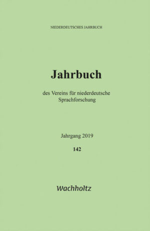 Niederdeutsches Jahrbuch 142 (2019) | Bundesamt für magische Wesen