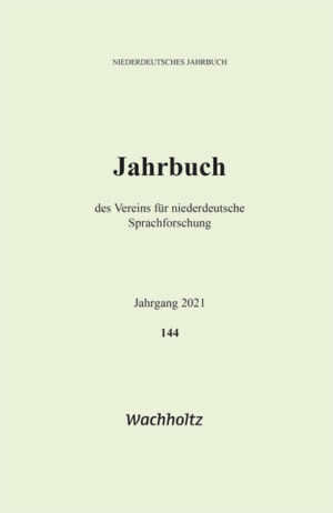 Niederdeutsches Jahrbuch 144 (2021) | Bundesamt für magische Wesen