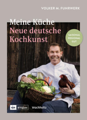 Volker M. Fuhrwerk hat sich seinen ersten Michelin-Stern mit einer modernen deutschen Landhausküche erkocht, zu der beste Zutaten aus der Natur und dem hauseigenen Garten gehören. Die neue deutsche Küche entwickelt Volker M. Fuhrwerk mit Zutaten aus der Natur und den Jahreszeiten beständig weiter. Die Die besten Zutaten für seine Küche findet er in der Umgebung - Fisch und Fleisch aus der Region und Obst und Gemüse aus dem großen hauseigenen Garten. Seine Gerichte sind von der Natur und den Jahreszeiten stark inspiriert. Mit einem Vorwort von Philipp Jeß.