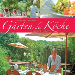 In dem Buch "Gärten der Köche in Schleswig-Holstein" hat der Autor, Michael Stitz, 29 Restaurants des Landes zusammengestellt, die sich zum einen durch eine hervorragende Küche auszeichnen, zum anderen ihre Gäste einladen, im Garten oder Park ihres Restaurants, im üppig begrünten Hof oder auf einer hübsch bepflanzten Terrasse zu speisen. Entstanden ist ein Genussbuch, das aufzeigt, wie sich die Küchenmeister vom Duft der selbst angebauten Kräuter, der Frische der Gemüse und Früchte inspirieren lassen und wie die eigenen Gärten ihre kreative Fantasie anregen. Die von den Köchen ausgewählten Rezepte belegen diese Leidenschaft, und die Bilder der Fotografin Steffi Brügge machen Lust, die Sommerfrische in die eigene Küche zu zaubern. Ein Buch, das einladen möchte, die Gärten der Köche und ihre Küche zu entdecken. Egal, ob die bodenständige oder die raffinierte Feinschmecker-Küche bevorzugt werden, die schlichte, aber schmackhafte, die deftige oder leichte – in diesem Buch sind alle Geschmacksrichtungen und Kochstile zu finden. Eines aber ist allen gemeinsam: Sie sind der regionalen Küche, der größtmöglichen Frische und Qualität verpflichtet.