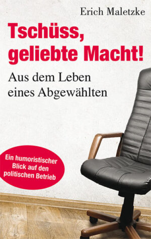 Ähnlichkeiten mit realen Personen sind zufällig und keinesfalls. Ein Regierungschef wird abgewählt. Kein Problem, behauptet er und versucht, als „normaler“ Mensch weiterzuleben. Doch das misslingt gründlich. Was treibt er nachts in seinem alten Büro? Und darf man für eine gute Tat Briefe fälschen? Seltsame Bekanntschaften bringen ihn wieder in die Schlagzeilen. Er wird mit Clara gesehen, einem Kamel, und der amerikanische Präsident nennt ihn „my friend from the toilet“. Darüber amüsiert sich selbst die Kanzlerin. Beim Schmuggeln eines Kunstwerks steht er Höllenängste aus … Als Ergebnis langer Erfahrungen mit Politikern hat Erich Maletzke aus seinem Schatz geschöpft und eine köstliche Groteske verfasst, die tiefgehende Einblicke in das Leben eines Politikers bietet, der nicht mehr seines Amtes waltet. Ein exklusiver Blick hinter die Kulissen, der amüsanter nicht sein könnte.