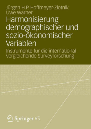 Harmonisierung demographischer und sozio-ökonomischer Variablen | Bundesamt für magische Wesen