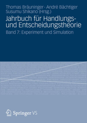 Jahrbuch für Handlungs- und Entscheidungstheorie | Bundesamt für magische Wesen