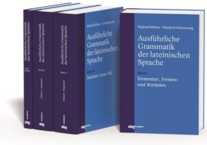Ausführliche Grammatik der lateinischen Sprache | Bundesamt für magische Wesen
