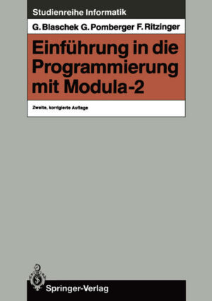 Einführung in die Programmierung mit Modula-2 | Bundesamt für magische Wesen