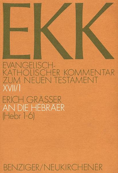 Dieser dritte Teilband des Kommentars erarbeitet die letzten Kapitel des Hebräerbriefes. Das Anliegen des Autors des Hebräerbriefes, den Glaubenseifer wieder zu wecken, wird in diesen Kapiteln überdeutlich. Er ruft zum standhaften und treuen Bekenntnis auf, verweist auf die vielen Zeugen, die vorbildhaft an ihrem Bekenntnis festgehalten haben und stellt vor allem das Beispiel Jesu selber in den Vordergrund. Sowohl der Rückblick auf die alttestamentlichen Zeugen als auch die Auseinandersetzung mit dem Leiden Jesu gaben dem Autor des Hebräerbriefes die Möglichkeit, seine Perspektive des neuen christlichen Zugangs zu Gott und der entsprechenden Konsequenzen für den Alltag darzustellen. „Was es zu verstehen gilt, ist, dass Jesu-Opfer uns von jedem Opfer freimacht-eine im Blick auf die eigene Schuldverhaftung ungemein entlastende Botschaft.“ Erich Gräßer analysiert den Text auf der Basis einer möglichst genauen philologischen Exegese, erhellt aber zugleich, ganz im Sinne der Kommentar-Reihe, den religionsgeschichtlichen Hintergrund, die traditionsgeschichtlichen Zusammenhänge und die Wirkungsgeschichte des Hebräerbriefes.