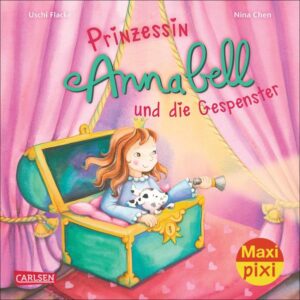 Ein neues Abenteuer wartet auf die kleine Prinzessin Annabell: Auf dem königlichen Dachboden raschelt und knistert es geheimnisvoll. Bestimmt spukt es hier! Macht nichts, denn Geister vertreibt man ganz einfach: Mit Licht! Mit einer Taschenlampe und ihrem Hund Wuschel als Verstärkung traut sich die Prinzessin auf den Dachboden - und eine aufregende Gespensterjagd beginnt … Maxi Pixi - die kleinen großen Bilderbücher im Softcover.