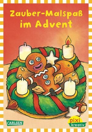 Advents- Zauberei! Das kleine Malbuch mit festlichen Adventsmotiven zum Ausmalen und acht geheimnisvolle Zauberseiten. Einfach mit Buntstift drübermalen und das Bild erscheint. Viel Spaß! Für Kinder ab 3 Jahren Ricky Waschbär, Pixis bester Freund, präsentiert die Pixi- kreativ- Bücher: malen, basteln, raten, spielen kreativ fördern für zu Hause und unterwegs Pixi kreativ für Kleine mit großen Ideen