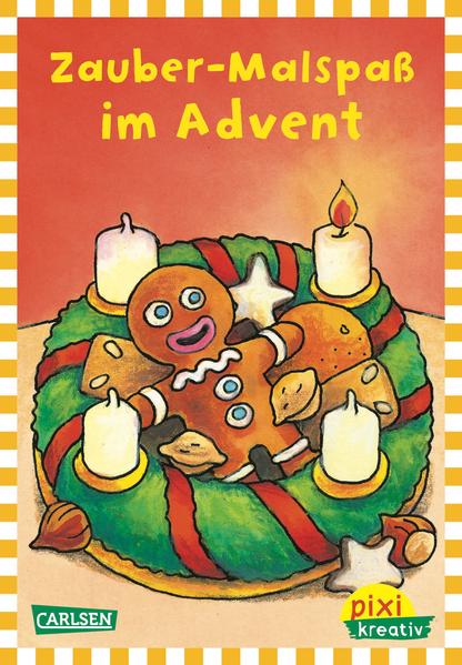 Advents- Zauberei! Das kleine Malbuch mit festlichen Adventsmotiven zum Ausmalen und acht geheimnisvolle Zauberseiten. Einfach mit Buntstift drübermalen und das Bild erscheint. Viel Spaß! Für Kinder ab 3 Jahren Ricky Waschbär, Pixis bester Freund, präsentiert die Pixi- kreativ- Bücher: malen, basteln, raten, spielen kreativ fördern für zu Hause und unterwegs Pixi kreativ für Kleine mit großen Ideen