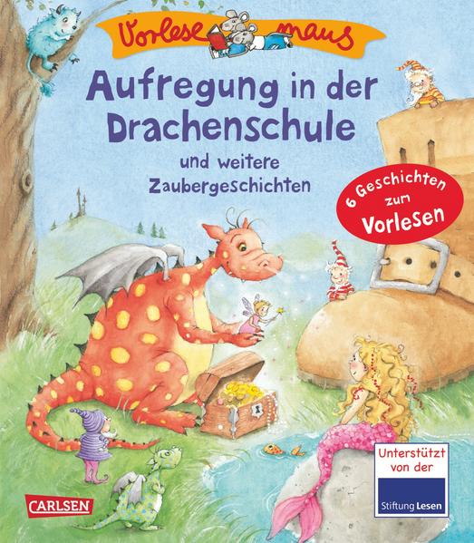 Drachen, Feen, Zwerge, Riesen und Ritter tummeln sich in diesen Vorlesegeschichten. Es sind fantasievolle Geschichten, die zum Träumen einladen. Wer würde nicht gerne mit einem kleinen Drachen einen Goldschatz bergen oder mit einen lieben Ritter einen riesigen Troll retten? Einfach die ersten Seiten aufschlagen und die Reise kann beginnen ... Vorlesen macht Spaß! Die Geschichten in der VORLESEMAUS haben die perfekte Länge auch zum Vorlesen für zwischendurch. Sie beflügeln die Fantasie durch viele farbenfrohe Illustrationen. In jedem Band sind mindestens sechs Vorlesegeschichten zum kleinen Preis im praktischen Format: zum Vorlesen im Zug, im Auto, als Gutenachtgeschichten oder draußen im Park.