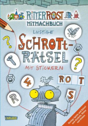 Ritter Rost und Rätsel? Aber bitte mit Schrauben, Schmieröl und jede Menge Schrott! Aufgepasst: alle Aufgaben können nur mithilfe der beiliegenden Sticker gelöst werden. Hier sind einfallsreiche Rittersmänner und kluge Burgfräuleins gefragt. • Rätselspaß mit unglaublichen 70 Schrott- Sticken! • Stromstecker- Labyrinthe, Socken- Paare- Finden, Puzzles aus bekannten Ritter Rost Geschichten und vieles mehr • für Fans und alle, die es werden wollen