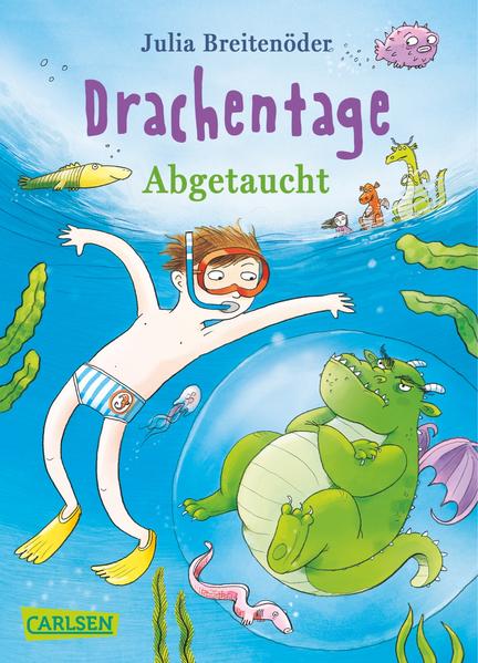 Elfenprinzessin Niferi braucht schon wieder Jakobs Hilfe: Ihr Bruder Valeran ist dem Gesang der Wasserelfen erlegen und spurlos verschwunden. Mit Taucherbrille und Schnorchel bricht Jakob auf nach Fangolor. Doch im Schlossteich entdeckt er nur den Drachen Glimmer - in einer Wasserblase! Der quasselt aufgeregt von Paula Puste, einer uralten Wasserwühlerin. Und ehe Jakob sich versieht, steckt er mittendrin in einem ziemlich verrückten Unterwasser- Abenteuer - und alle Drachen kommen mit.