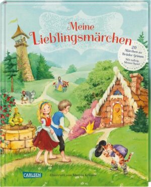 *** Die 20 schönsten Märchen der Brüder Grimm mit hochwertigem Memo- Spiel *** Diese Sammlung bietet alles, was das Kinderherz begehrt. Die 20 schönsten grimmschen Märchen wurden behutsam bearbeitet und zauberhaft kindgerecht illustriert. Bastelbögen für 40 Memo- Kärtchen mit Motiven aus den Märchen sorgen für jede Menge Spaß. So wird die Fantasie gleich mehrfach angeregt: zuhören, anschauen, entdecken und selbst aktiv werden. Ideal für Kinder ab 4 Jahren.