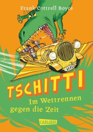 Oh oh! Das Wunderauto Tschitti hat seinen Chronomaten aktiviert und die Familie Tooting landet kurzerhand im finstersten Kreidezeitalter, wo Klein- Harry fast von einem hungrigen Tyrannosaurus Rex verspeist wird. Und auch in der Eiszeit ist es nicht besonders gemütlich, dafür geht es im New York der 20er Jahre umso lustiger zu. Doch vielleicht hätte Klein- Harry doch nicht das Dinosaurierei mitnehmen sollen …