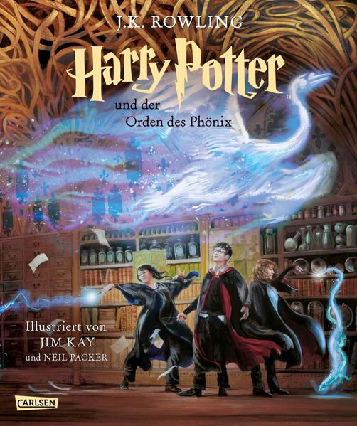 Harry Potter und der Orden des Phönix (farbig illustrierte Schmuckausgabe) (Harry Potter 5) | Bundesamt für magische Wesen