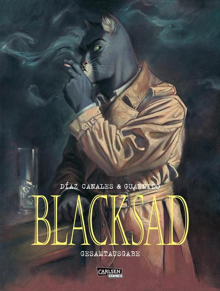 Die Reihe Blacksad von Canales und Guarnido ist ein moderner Comic- Klassiker. Angesiedelt in einer düsteren Großstadt, in der nur Tiere leben, erledigt Blacksad lakonisch seine Fälle. Diese prächtige Ausgabe enthält die 5 bisher erschienenen Blacksad- Bände sowie zwei zusätzliche Geschichten und Skizzenmaterial.