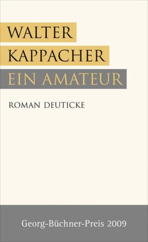 Als Meister des Unspektakulären, des scheinbar Beiläufigen erweist sich Walter Kappacher in seinem Roman "Ein Amateur". Dabei geht es darin um nichts weniger als um den Schriftsteller als jungen Mann, um die Vergewisserung der eigenen Existenz zur Hälfte des Lebens. Aufgewachsen in einem ähnlichen Milieu wie der um sieben Jahre ältere Thomas Bernhard, beschloß auch Kappacher, eine andere als die vorgezeichnete (Lebens)Richtung zu wählen. Simon, so der Name des Protagonisten, verläßt den "Keller" einer Motorradwerkstätte in Salzburg, um sich den Traum einer Ausbildung zum Schauspieler zu erfüllen. Weder "Schönen Tagen" noch einer "education sentimentale" begegnen wir darin, sondern vielmehr dem widerspruchsreichen Prozeß der Bewußtseinsbildung inmitten der aufbrechenden, unsicheren Zeit der fünfziger Jahre. Auf der Suche nach sich selbst führen die Wege des Protagonisten zumeist an die Ränder, zwischen Stadt und Peripherie, zwischen Konformität und Individualität. Dort, im Grenzbereich solider Lebensplanung und den Verführungen der Phantasie, hofft er zu finden, was man gemeinhin Orientierung nennt. Walter Kappachers Prosa kann auf gängige Versatzstücke verzichten. Hier werden mit feiner Ironie und sanfter Eindringlichkeit die Irrungen eines - seines - Helden gestaltet, dem sich, mit Marcel Proust, die Wirklichkeit nur in der Erinnerung formt.