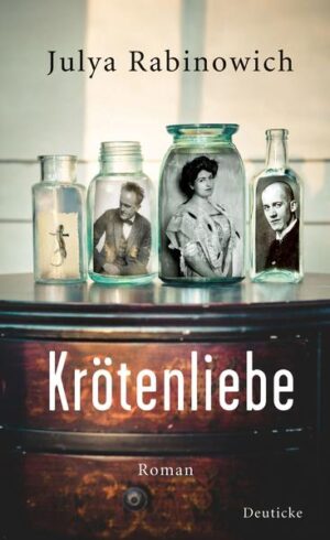 Alma Mahler, die "femme fatale", die den Verlust ihres Vaters mit einer unüberschaubaren Zahl von Liebhabern aufzuwiegen versucht, Paul Kammerer, der umstrittene Vater der Epigenetik, der das Geheimnis um seine Kröten-Experimente mit ins Grab nimmt, und Oskar Kokoschka, das "enfant terrible" der Wiener Kunst im frühen 20. Jahrhundert, der seinem Liebeskummer mit mehr als unzulänglichen Mitteln beizukommen versucht: die Protagonisten eines skurrilen Ringelspieles. Julya Rabinowich geht der Sehnsucht nach, in der diese drei miteinander verbunden sind. Ein faszinierender Remix historischer Skandale und Begebenheiten zwischen Venedig, Dresden und Wien im Österreich der Jahrhundertwende.