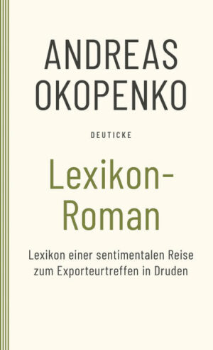 Dieser Roman erzählt keine Geschichte, sondern enthält, alphabetisch geordnet, Impressionen, Parodien, Reflexionen und Nonsens, als Material für eine oder mehrere Geschichten, die sich der Leser selbst zusammenstellen kann. Statt eines Vorworts gibt es eine Gebrauchsanweisung, in der der in Österreich lebende Autor dem Leser mögliche Wege durch den Textdschungel erläutert. Mehr als ein Vierteljahrhundert nach seiner Erstveröffentlichung hat Okopenkos "Mikromodell Welt", der "Lexikon-Roman", nichts von seiner Faszination eingebüßt.