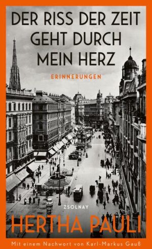 Erinnerungen der Autorin und Schauspielerin Hertha Pauli von ihrer Flucht nach dem „Anschluss“ Österreichs. „Was für eine couragierte Frau!“ Karl-Markus Gauß „Der Riss der Zeit geht durch mein Herz“ ist ein Heinrich-Heine-Zitat, das Hertha Pauli auf ihren Fluchtwegen über Zürich, Paris, Marseille, Lissabon bis in die USA begleitet hat. Sie ist diese Wege nicht alleine gegangen, sondern mit Freunden, deren Namen heute wie das Who‘s who der deutschsprachigen Emigration klingen: Joseph Roth, Walter Mehring, Franz und Alma Werfel und vor allem Ödön von Horváth, dem sie eines der schönsten Kapitel dieses wunderbaren und lange vergessenen Erinnerungsbuches widmet. In den späten Jahren pendelte Hertha Pauli regelmäßig zwischen ihrer neuen Heimat New York und ihrer Geburtsstadt. Zu einer Zeugin der Zeit war sie geworden, einer Zeit, von der zu berichten heute die europäische Kultur, ja unser ganzes Leben prägt.