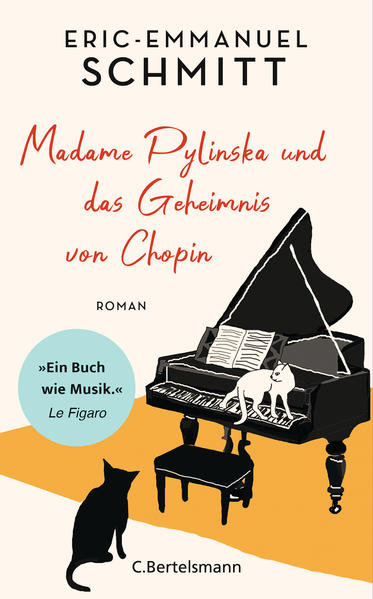 Das neue Buch von Bestsellerautor E.-E. Schmitt - humorvoll und inspirierend Seit Eric als Kind das erste Mal ein Klavierstück von Chopin gehört hat, lässt ihn dessen Musik nicht mehr los. Doch auch nach Jahren des Klavierunterrichts vermag er dem Instrument nicht jene überirdischen Klänge zu entlocken, die ihn damals verzaubert hatten. Schließlich bittet Eric die exzentrische Lehrerin Madame Pylinska um Hilfe. Doch anstatt ihn Klavier spielen zu lassen, mischt sie sich mit ihren kuriosen Unterrichtsmethoden mehr und mehr in seinen Alltag ein, um den etwas linkischen Eric aus der Reserve zu locken. Eric ist alles recht - solang sie ihm hilft, hinter Chopins Geheimnis zu kommen. Doch insgeheim fragt er sich: Lehrt Madame Pylinska ihn wirklich nur das Klavierspiel? Oder nicht vielmehr das Wesentliche des Lebens? Wunderschön illustriert, edel ausgestattet - das ideale Geschenk für alle Sinnsuchenden und Musikliebhaber*innen Ausstattung: 5 zweifarbige Illustrationen