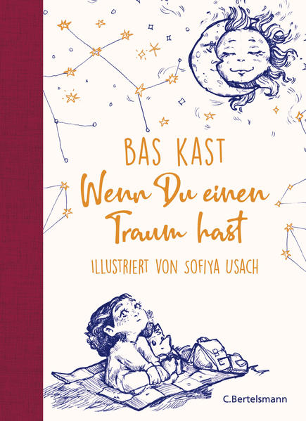 Lebe deinen Traum - ein zauberhaft illustriertes Geschenkbuch von Bestsellerautor Bas Kast Als Kinder sind wir erfüllt von großen Träumen. Das ganze Leben liegt noch vor uns, und es soll aufregend und voller Abenteuer sein. Aber was passiert eigentlich mit unseren Träumen, wenn wir erwachsen werden? Wohin gehen sie? Dieses Buch ermutigt dazu, den eigenen Lebenstraum nicht aufzugeben. Es handelt von der Kraft der Freundschaft und davon, den Glauben an seine Träume nicht zu verlieren, selbst dann nicht, wenn uns das Leben Hindernisse in den Weg legt. Ein berührendes Geschenkbuch für jedes Alter, wunderschön illustriert von Sofiya Usach. Ausstattung: mit ca. 50 teils farbigen Illustrationen