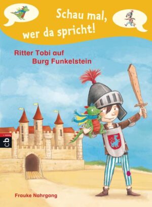 Ritter Kauz von Rumpel ein echter Schurke! Ritter Tobi hat es geschafft: Er lebt auf einer richtigen Burg. Noch dazu darf er am großen Festmahl teilnehmen. Und wo Tobi ist, da ist auch Hoppla, der kleine Drache. Dumm nur, dass niemand von ihm wissen darf. Kurzerhand versteckt Tobi Hoppla unter seiner Jacke. Aber Hoppla denkt gar nicht daran, sich anständig zu benehmen. Mit seinem andauernden Gequassel bringt er den kleinen Ritter in echte Schwierigkeiten. Und dann beleidigt er auch noch Ritter Kauz von Rumpel. Ob das gut geht?