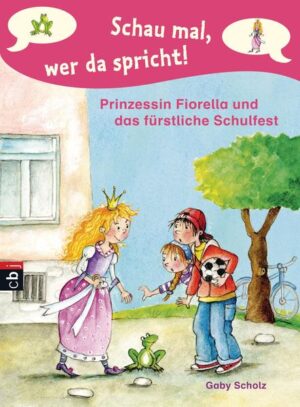 Schulfest mit Fiorella Prinzessin Fiorella hat sich zwar gewünscht, mit normalen Kindern zur Schule zu gehen, aber sie hat keine Ahnung, wie man sich in einer Klasse benimmt. Royale Benimmregeln helfen hier leider nichts! Komisch, dass die Kinder ihr Kleid für ein Karnevalskostüm halten. Außerdem reagieren sie sauer, wenn Fiorella fremde Dinge benutzt. Doch als ein Schulfest organisiert werden soll, um Geld für die Schule zu sammeln, ist Fiorella in ihrem Element - große Feste gab‘s am Hof ihrer Eltern viele ...