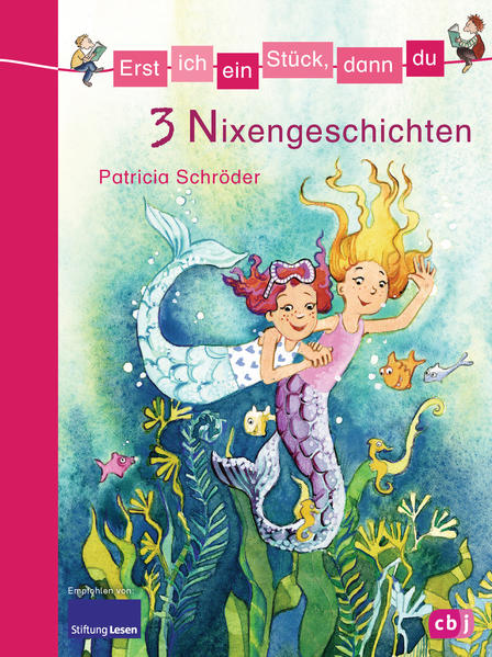 Die erfolgreiche Kinderbuchreihe mit bewährtem Konzept für das gemeinsame Lesenlernen und - üben Tauch ein in das Zauberreich des Meeres! Die kleine Nixe Marelie löst das Geheimnis um die wunderschöne Blütenperle, Lulu hilft einem Delfin in Not und Stella erlebt in den Ferien ein traumhaftes Nixenabenteuer. Drei wunderschöne Geschichten aus der geheimnisvollen Welt der Nixen. Wenn das Lesen für Leseanfänger noch mühsam ist, heißt es in vielen Familien: »Lass uns gemeinsam lesen. Erst ich ein Stück, dann du. Wir wechseln uns ab.« Deswegen ist unsere beliebte Erstleser- Reihe »Erst ich ein Stück, dann du« speziell für das gemeinsame Lesen konzipiert: * Leseabschnitte für die erfahrenen Vorleser und die Leseanfänger wechseln sich ab * längere Passagen für Vorleser in kleiner Schrift * kurze Texte für Leseanfänger in Fibelschrift So macht gemeinsames Leselernen Spaß! Ausstattung: Mit fbg. Illustrationen