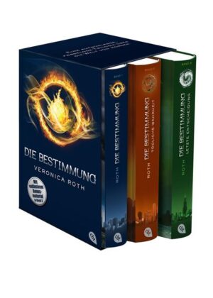 Die Gesamtausgabe der atemberaubenden Trilogie um Tris und Four Altruan die Selbstlosen. Candor die Freimütigen. Ken die Wissenden. Amite die Friedfertigen. Und Ferox die Furchtlosen. Seit der Verfilmung von Die Bestimmung sind Tris, Four und die Fraktionen in aller Munde. Jetzt gibt es die Trilogie als Sammlerbox für alle Fans zum Vorteilspreis mit exklusivem Bonusmaterial in Band 3. Ausstattung: Die Bestimmung Bände 1 3