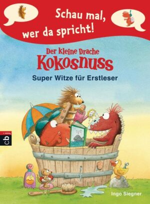 Neue Witze von der Dracheninsel Über die lustigen Witze, die sich Kokosnuss, Oskar und Matilda auf ihren vielen Reisen und Expeditionen erzählen, lacht jeder Kokosnuss- Fan! Hier gibt‘s noch mehr supertolle Witze!