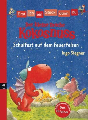 Kokosnuss lernt fliegen - jetzt im »Erst ich ein Stück, dann du«- Format Das Schulfest auf dem Feuerfelsen ist das größte Ereignis für jeden Drachenschüler. Nur der kleine Drache Kokosnuss kann sich nicht richtig darauf freuen. Seine Flugkünste sind so schlecht, dass er den Flug hinüber zum Feuerfelsen wahrscheinlich nicht schaffen wird. Ob es Kokosnuss wohl mithilfe seiner Freunde gelingt, seine Flugkünste zu verbessern?