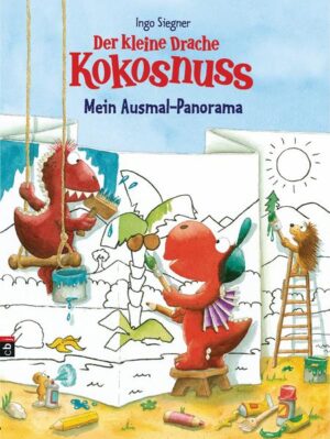 Achtung! Hier kommt das längste Kokosnuss- Malbuch der Welt! Auf über 160 Zentimetern entfaltet sich Seite für Seite die Dracheninsel mit Szenen aus den Kokosnuss- Geschichten zum Ausmalen: Vom Feuerfelsen geht‘s zur Drachenbucht. Von dort wandern Kokosnuss, Oskar und Matilda durch den großen Dschungel, über die Bunten Buckel, in den Hexenwald und weiter nach Schloss Klippenstein ... So entsteht ein riesiges Wandmotiv, das Kokosnuss- Fans nach dem Ausmalen im Kinderzimmer aufhängen können.