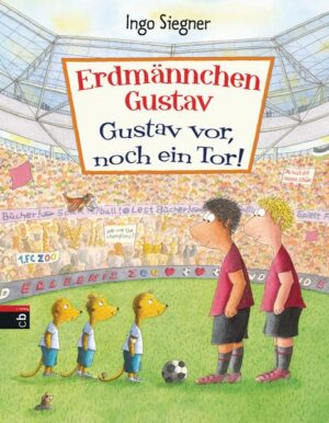 »Gegen die Roten vom VfL Donnerknipsel schafft ihr kein einziges Tor!«, sagt Kurt der Maulwurf. »Wetten doch?«, erwidern Gustav, Rocky und Pauline. Die Wette gilt! Bald haben die drei Erdmännchen eine Fußballmannschaft aus Zootieren zusammengestellt. Jeden Abend nach der Arbeit trainieren sie und dann kommt der große Tag ...