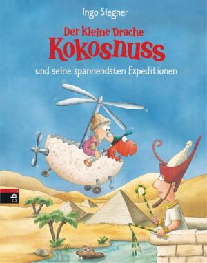 Lesespaß im Großformat Von Expeditionen können der kleine Drache Kokosnuss und seine Freunde Oskar und Matilda gar nicht genug bekommen: Gemeinsam erforschen sie das Rätsel um eine Mumie, reisen mit einem Spezialmobil in die Zeit der Pharaonen und steigen hinauf in die Himmelskratzer- Berge zu einem verbotenen Tempel. Enthält die Geschichten: • „Expedition auf dem Nil“ • „... und der geheimnisvolle Tempel“ • „... und das Geheimnis der Mumie“