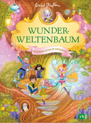 Ein neues Kind im Zauberwald Die Geschwister Jo, Bessie und Fanny können endlich von ihren Abenteuern im Zauberwald erzählen, denn ihr Cousin Dick kommt zu Besuch. Der will zuerst gar nicht glauben, was ihm die drei berichten. Da hilft nur eins: Rauf auf den Wunderweltenbaum im Zauberwald und rein in ein Wunderland! Manchmal wird es ganz schön gefährlich, doch die alten Freunde Mondgesicht, Seidenhaar und Pfannenmann lassen die Kinder auch diesmal nicht im Stich, so dass sie fast immer rechtzeitig zum Abendessen wieder zu Hause sind. Diese Ferien wird Dick so schnell nicht vergessen! Ein Klassiker neu entdeckt! Eine fantastische Reihe voll überbordendem Einfallsreichtum von der Autorin der Fünf Freunde. Der zweite von vier Bänden mit Sammelmotiv Ausstattung: Mit s/w Illustrationen