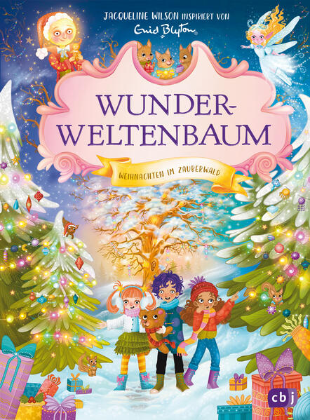 Weihnachswunder im Zauberwald Milo, Mia und Birdy freuen sich, zu Weihnachten in das Häuschen nahe des Zauberwaldes zurückzukehren. Sie können es kaum erwarten, ihre magischen Freunde, die Fee Seidenhaar und Mondgesicht, wieder zu besuchen. Welche erstaunlichen Welten werden sie zu dieser Jahreszeit an der Spitze des Wunderweltenbaumes entdecken? Die Kinder hoffen auf eine Reise ins Land der Geschenke oder vielleicht ins Land des Schnees. Doch bevor sie Weihnachten feiern können, gibt es einen schaurigen Besuch im Land des gefrorenen Nordens ... In Jacqueline Wilsons neuen Abenteuern im Zauberwald treffen wir die Wesen aus den Kinderbuchklassikern von Enid Blyton wieder. Spannende (Weihnachts-)Erlebnisse sind garantiert! Ausstattung: Mit s/w Illustrationen